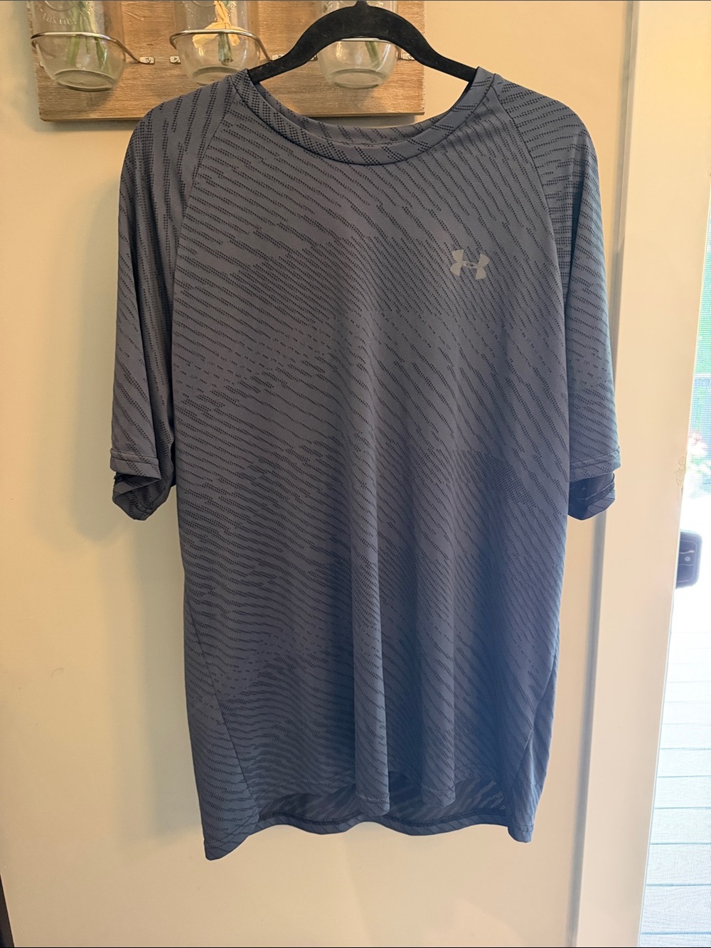 Under Armour Men's Slate Blue Short Sleeve Athletic Tee